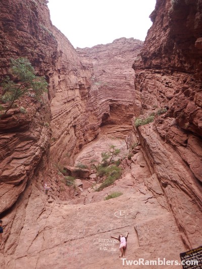 Garganta del Diabolo - the Devil's gorge