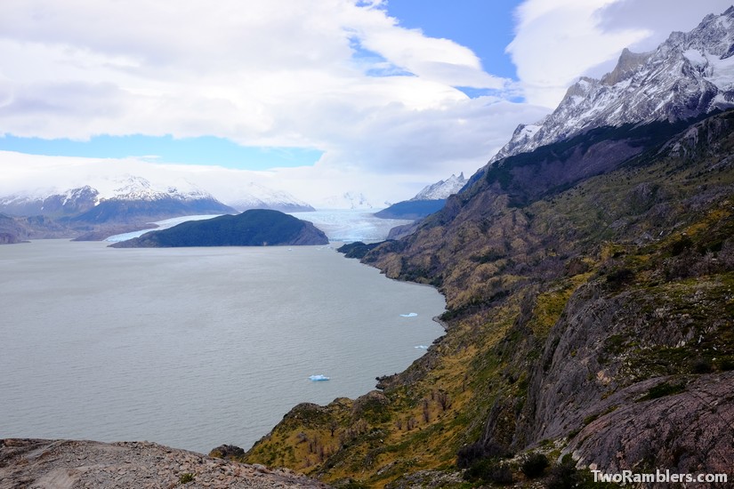 Lago and Glacier Grey, Torres del Paine