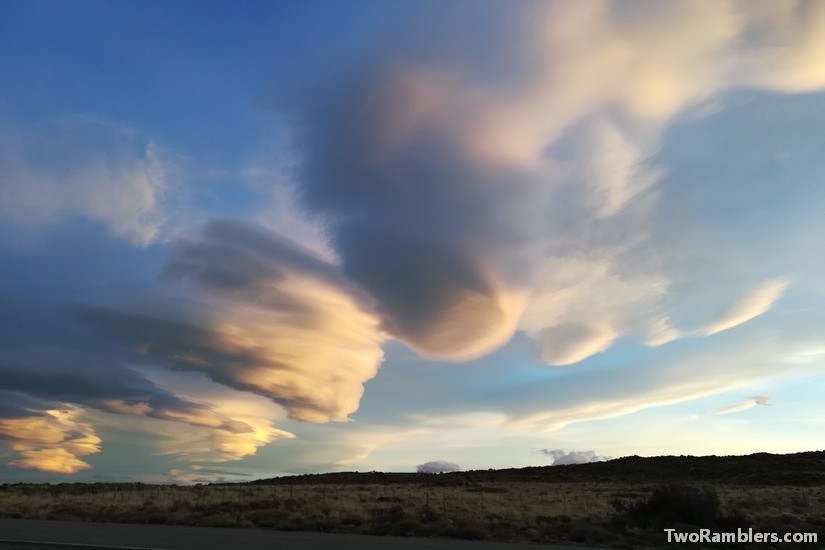 Evening, Ruta 40, Argentina