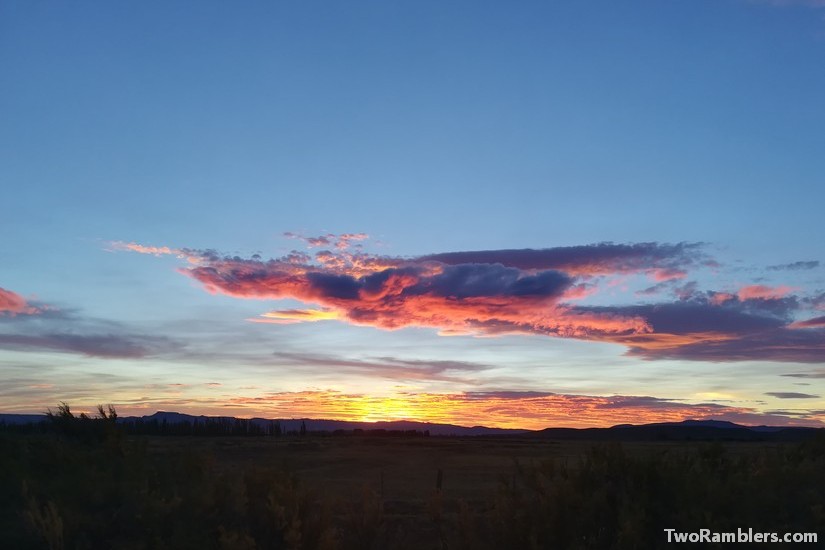 Sunset, Sarmiento, Argentina