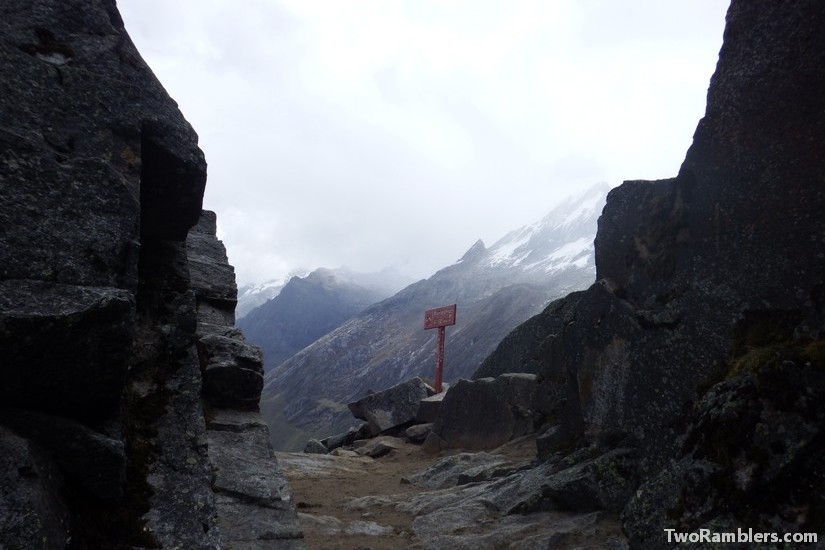 Pass Punta Union, Santa Cruz Trek, Peru