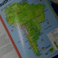 The map of our South America adventure