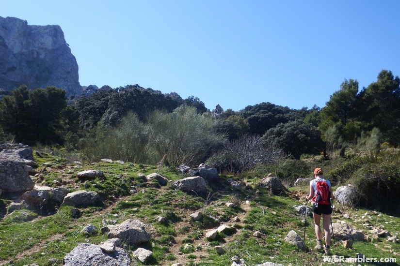 Hiking path, Andalucía