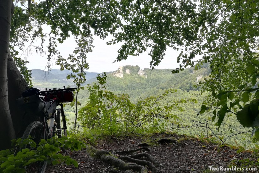 view on rocky hills